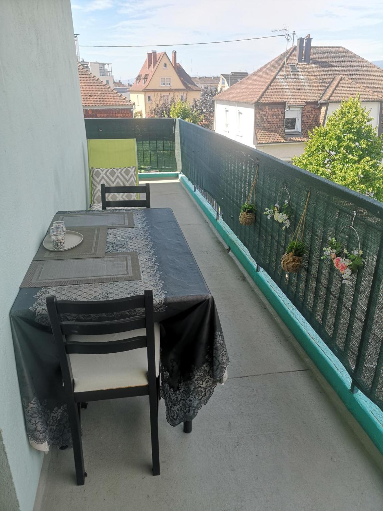 Bel Appartement, Grand Balcon Et Parking Prive Sélestat Exteriör bild